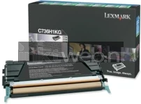 Lexmark C736, X736, X738 zwart (Origineel Hoge Capaciteit)
