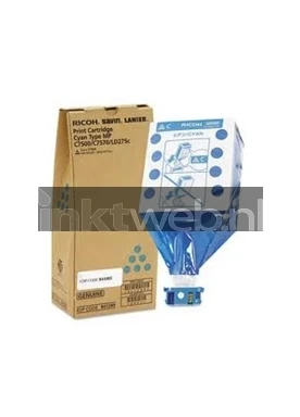 Ricoh mpc6000 cyaan Combined box and product