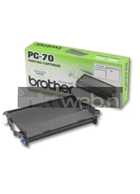 Brother PC-70 zwart Combined box and product