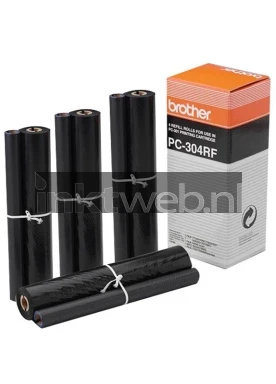 Brother PC-304RF zwart Combined box and product