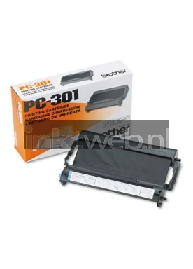Brother PC-301 zwart Combined box and product