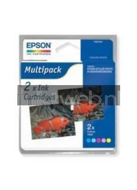 Epson T02740310 Twin pack (Zonder verpakking) kleur