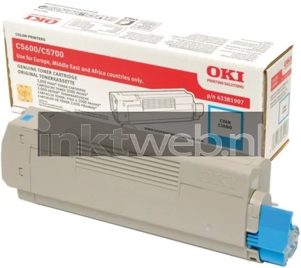 Oki C5600 / C5700 Toner cyaan