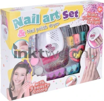 Free and Easy Nail Art set met nageldroger