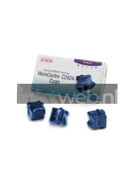 Xerox 2424 cyaan Combined box and product