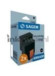 Sagem ICR-333S zwart (Origineel Hoge Capaciteit)