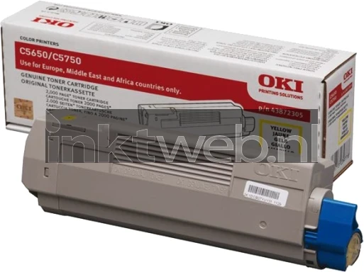Oki C5650 / C5750 geel