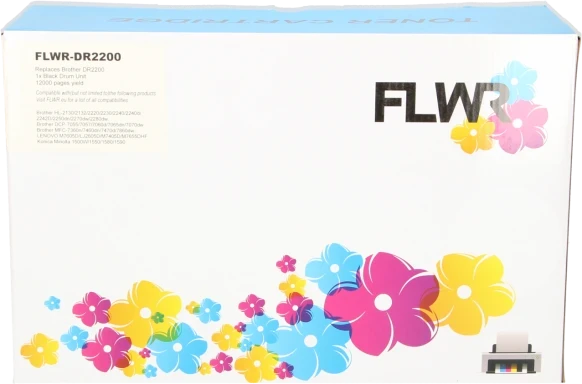 FLWR Brother DR-2200 zwart