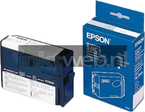 Epson S020175 INK CARTR. BLACK zwart Combined box and product