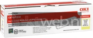 Oki C810 / C830 Toner geel Front box