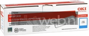 Oki C810 / C830 Toner cyaan (Origineel)