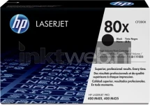 HP 80X zwart (Origineel Hoge Capaciteit)