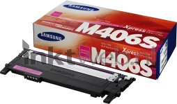 Samsung CLT-M406S magenta Combined box and product