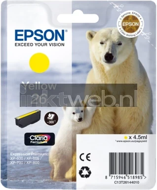 Epson 26 geel
