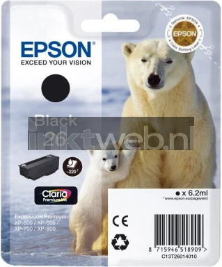 Epson 26 zwart