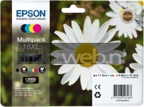 Epson 18XL Multipack zwart en kleur (Origineel Hoge Capaciteit)