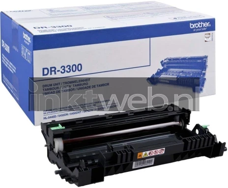 DR-3300 Combined box and product