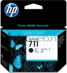 HP 711 zwart (Origineel Hoge Capaciteit)