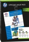 HP 933XL 3-pack kleur (Origineel Hoge Capaciteit)