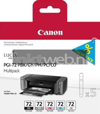 Canon PGI-72 5-pack kleur