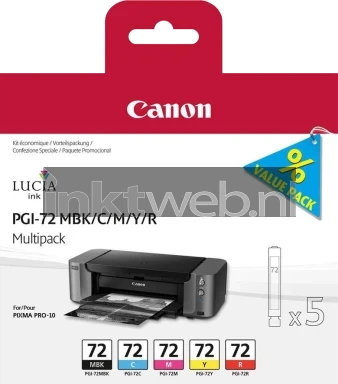 Canon PGI-72 Multi-Pack kleur