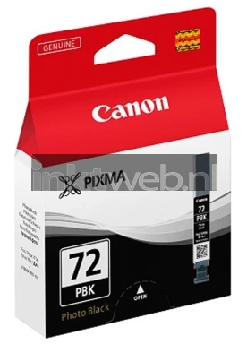 Canon PGI-72 foto zwart