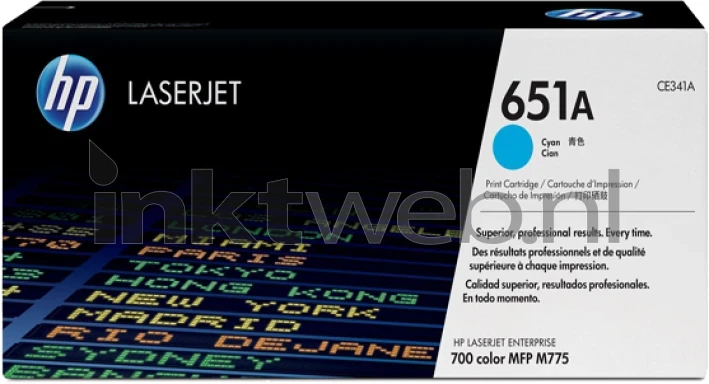 HP 651A cyaan