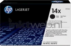 HP 14X zwart (Origineel Hoge Capaciteit)