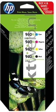 HP 940XL Multi-Pack zwart en kleur