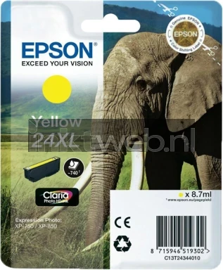 Epson 24XL geel
