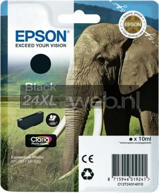 Epson 24XL zwart