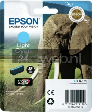 Epson 24 licht cyaan