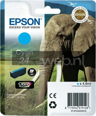Epson 24 cyaan