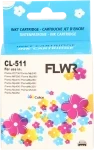 FLWR Canon CL-511 kleur (Huismerk (remanufactured))
