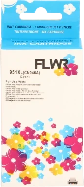 FLWR HP 951XL cyaan