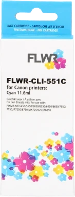 FLWR Canon CLI-551XL cyaan