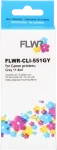 FLWR Canon CLI-551GY grijs (Huismerk (compatible))