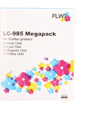 FLWR Brother LC-985 Megapack