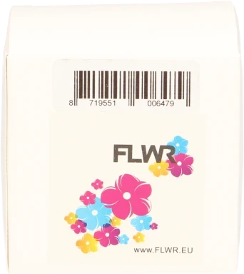 FLWR Dymo 99013 Adreslabel 36 mm x 89 mm  transparant