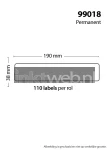 99018 Ordner smal label proper ratio Product only