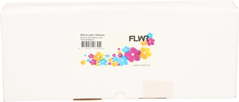 FLWR Dymo 99014 10-Pack 54 mm x 101 mm  wit