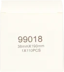 FLWR Dymo 99018 (10 stuks) wit Product only