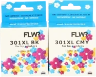 FLWR HP 301XL Multipack zwart en kleur Front box