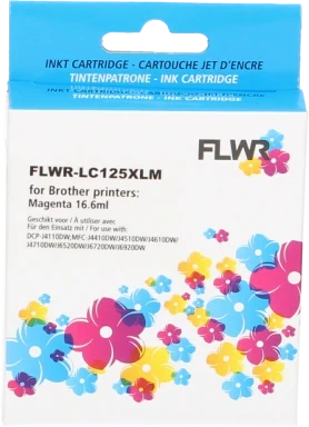 FLWR Brother LC-125XLM magenta