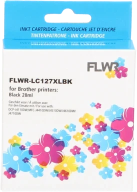 FLWR Brother LC-127XLBK zwart