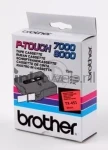 Brother TX-451 zwart op rood breedte 12 mm