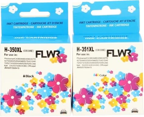 FLWR HP 350XL/351XL Multipack zwart en kleur