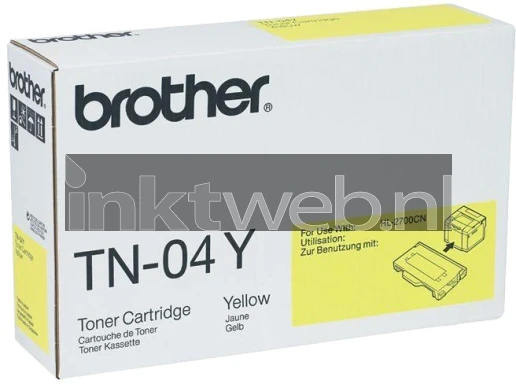 Brother TN-04Y geel