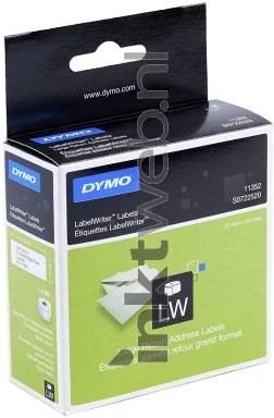 Dymo 11352 Return labels 25 mm x 54 mm  wit