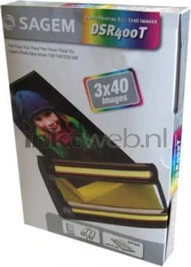 Sagem DSR 400T + 120 vel fotopapier kleur